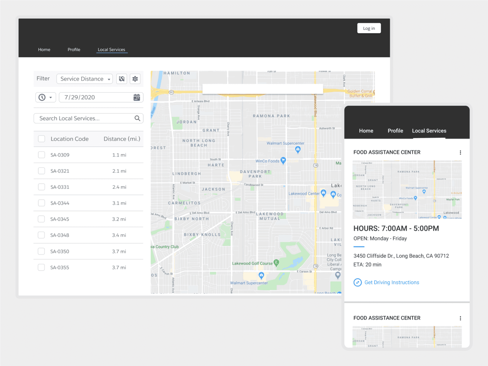 Launchpad Supportive Services Solution - Geographic Mapping