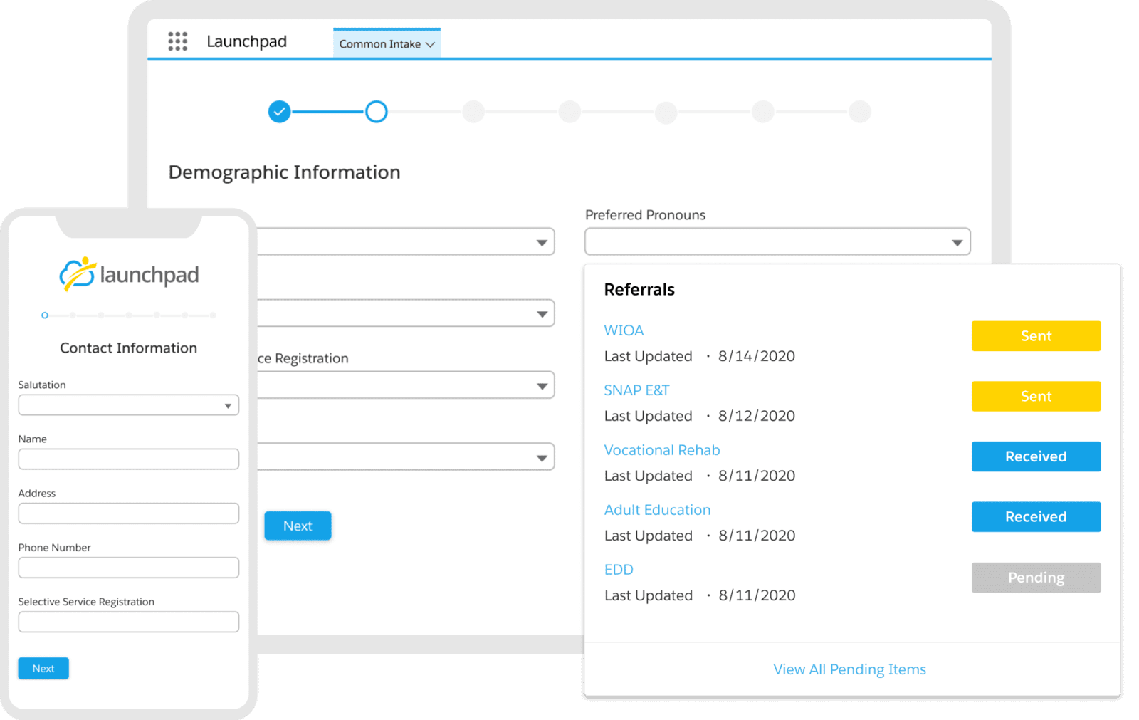 Launchpad Product - Common Intake