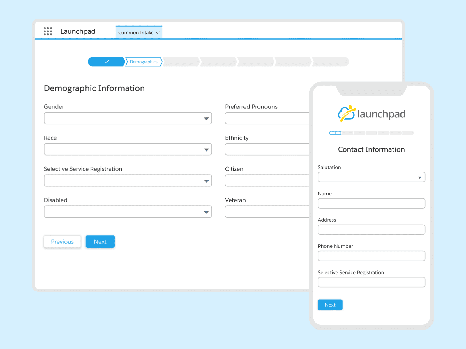 Launchpad | Common intake form