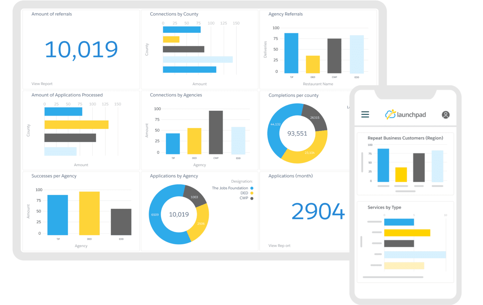 Data Analytics & Reporting Tools, Launchpad