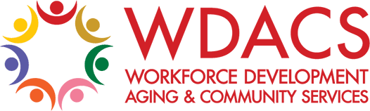Workforce Development Aging and Community Services (WDACS) Logo
